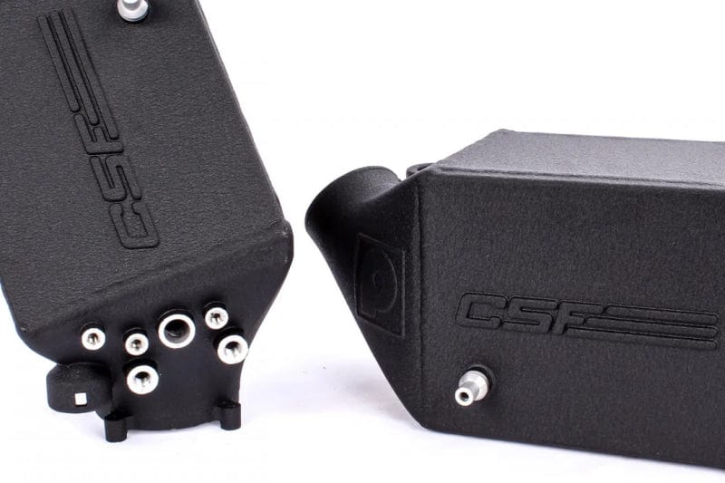 CSF Intercoolers CSF 12-16 BMW M5 (F10) / 12-18 BMW M6 (F06/F12/F13) Twin Charge-Air-Cooler Set - Crinkle Black