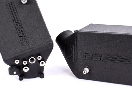 CSF Intercoolers CSF 12-16 BMW M5 (F10) / 12-18 BMW M6 (F06/F12/F13) Twin Charge-Air-Cooler Set - Crinkle Black