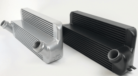 CSF Intercoolers CSF 15-18 BMW M2 (F30/F32/F22/F87) N55 High Performance Stepped Core Bar/Plate Intercooler - Silver