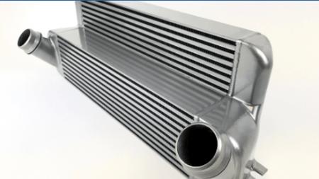 CSF Intercoolers CSF 15-18 BMW M2 (F30/F32/F22/F87) N55 High Performance Stepped Core Bar/Plate Intercooler - Silver