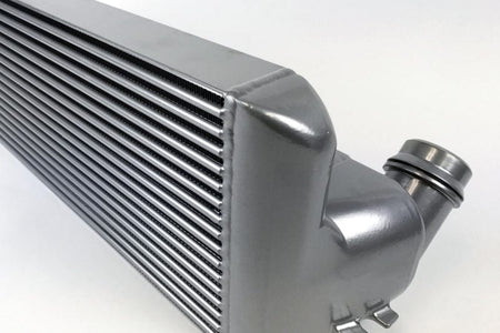 CSF Intercoolers CSF 15-18 BMW M2 (F30/F32/F22/F87) N55 High Performance Stepped Core Bar/Plate Intercooler - Silver