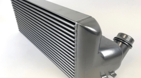 CSF Intercoolers CSF 15-18 BMW M2 (F30/F32/F22/F87) N55 High Performance Stepped Core Bar/Plate Intercooler - Silver