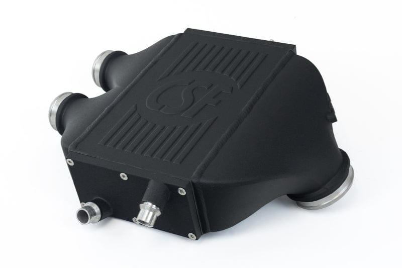 CSF Intercoolers CSF 2014+ BMW M3/M4 (F8X) Top Mount Charge-Air-Cooler - Crinkle Black