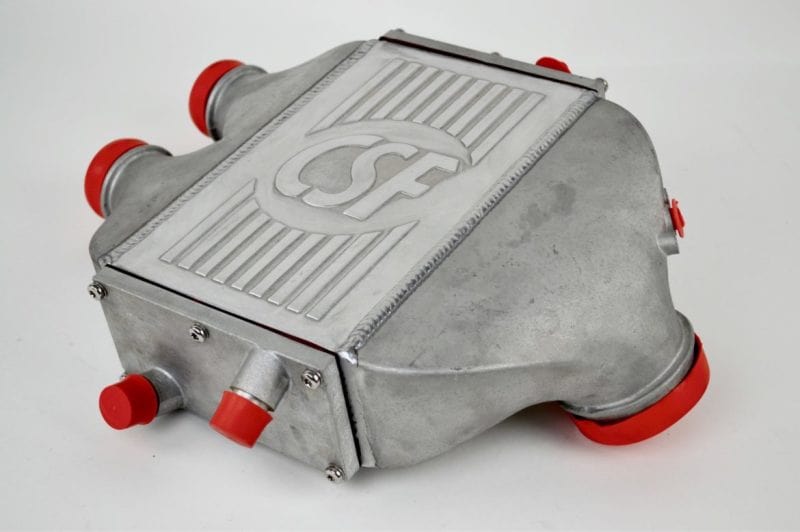 CSF Intercoolers CSF 2014+ BMW M3/M4 (F8X) Top Mount Charge-Air-Cooler - Raw Finish