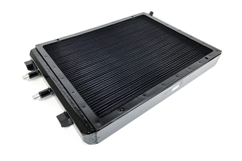 CSF Radiators CSF 2014+ BMW M3/M4 (F8X) Front Mount Heat Exchanger w/Rock Guard - Black