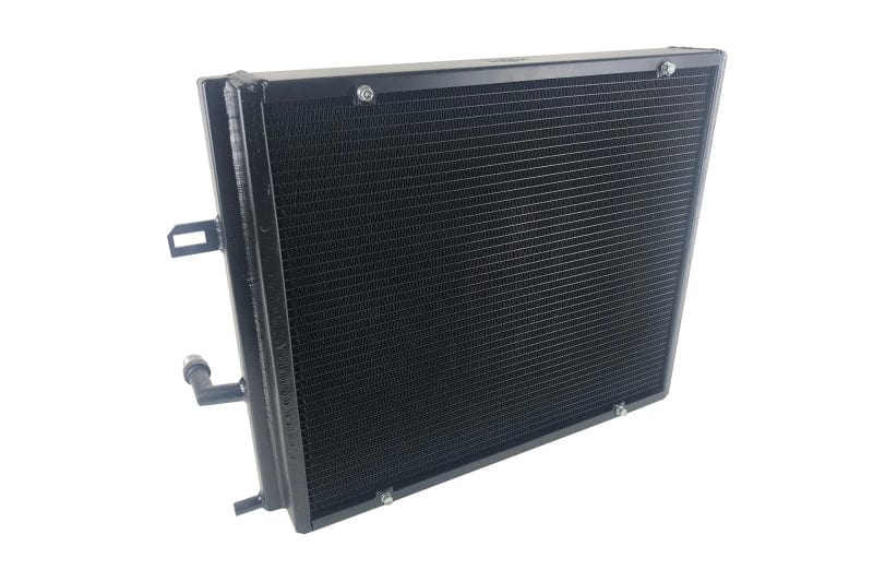 CSF Radiators CSF BMW B58/B48 Front Mount Triple-Pass Heat Exchanger w/Rock Guard - Black