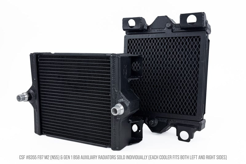 CSF Radiators CSF BMW F87 M2 and Gen 1 B58 High Performance Auxiliary Radiator