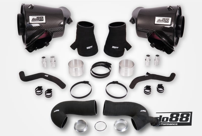 do88 Cold Air Intakes do88 2020+ Porsche 911 Turbo/Turbo S (992.1) Induction System w/80mm Outlet & Turbo Inlet Hoses