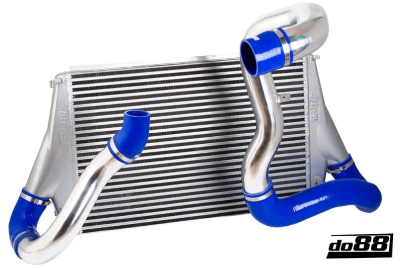 do88 Intercooler Kits do88 06-11 SAAB 9-3 2.8T V6 Aero/Turbo X (B285) BigPack Intercooler Kit w/Blue Hoses