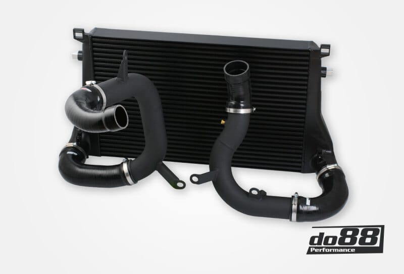 do88 Intercooler Kits do88 VAG 1.8T/2.0T (MQB) BigPack Intercooler Kit w/Black Hoses