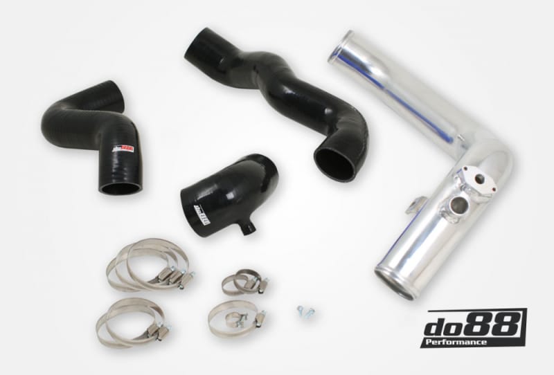 do88 Intercooler Pipe Kits do88 SAAB 9-3 99-02 T7 Pressure Pipe w/Black Hoses