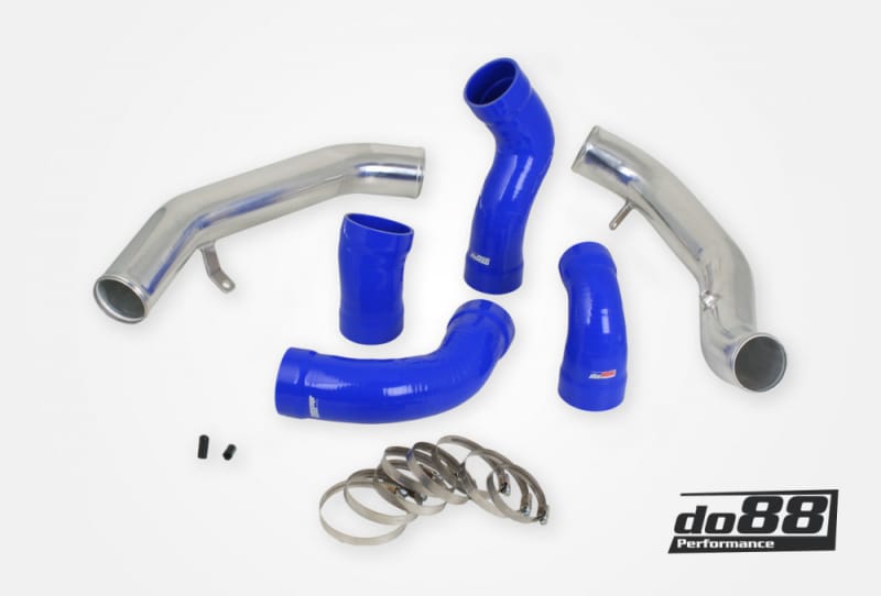 do88 Intercooler Pipe Kits do88 Volvo S60 V60 XC60 V70 XC70 S80 3.0L T6 Pressure Pipes w/Blue Hoses
