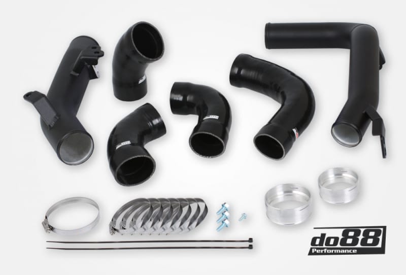 do88 Intercooler Pipe Kits do88 Volvo S60 V60 XC60 V90 S90 XC90 SPA Pressure Pipes Petrol do88 Intercooler Black Hoses