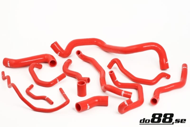 do88 Radiator Hoses do88 Audi S3/TT/Seat Leon Cupra R 1.8T Coolant Hoses - Red