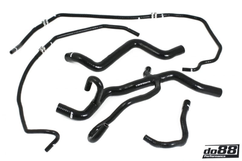 do88 Radiator Hoses do88 Volvo C30/C70/S40/V50 Turbo Automatic 04-13 Coolant Hoses Black