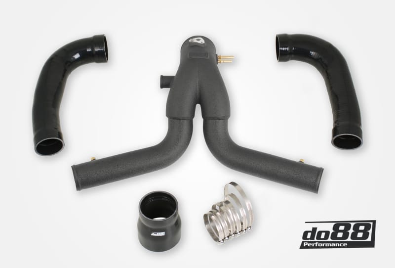 do88 Y Pipes do88 13-15 Porsche 911 Turbo/Turbo S (991.1) Y-Pipe for do88 Intercooler - Black