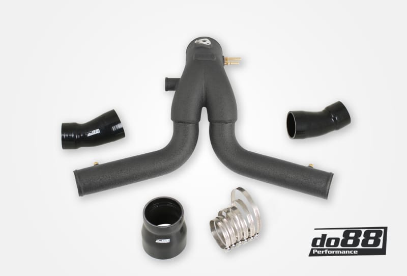 do88 Y Pipes do88 13-15 Porsche 911 Turbo/Turbo S (991.1) Y-Pipe for OEM Intercooler - Black