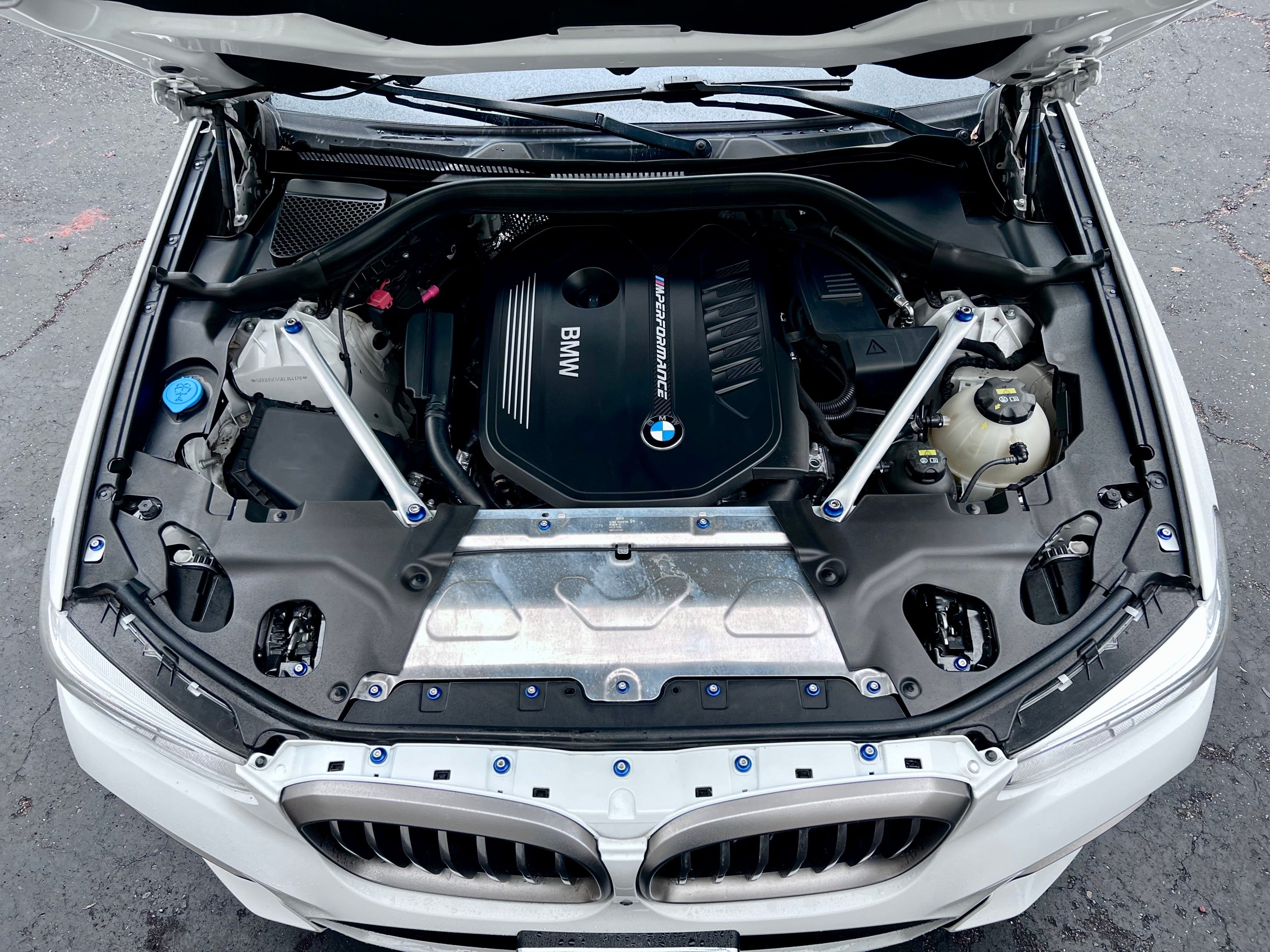 Downstar Inc. Engine Bay BMW 2018+ X3/X4 Dress Up Hardware Kit (F97/F98/G01/G02)