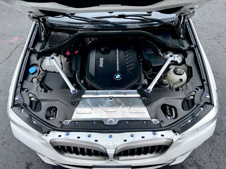 Downstar Inc. Engine Bay BMW 2018+ X3/X4 Dress Up Hardware Kit (F97/F98/G01/G02)