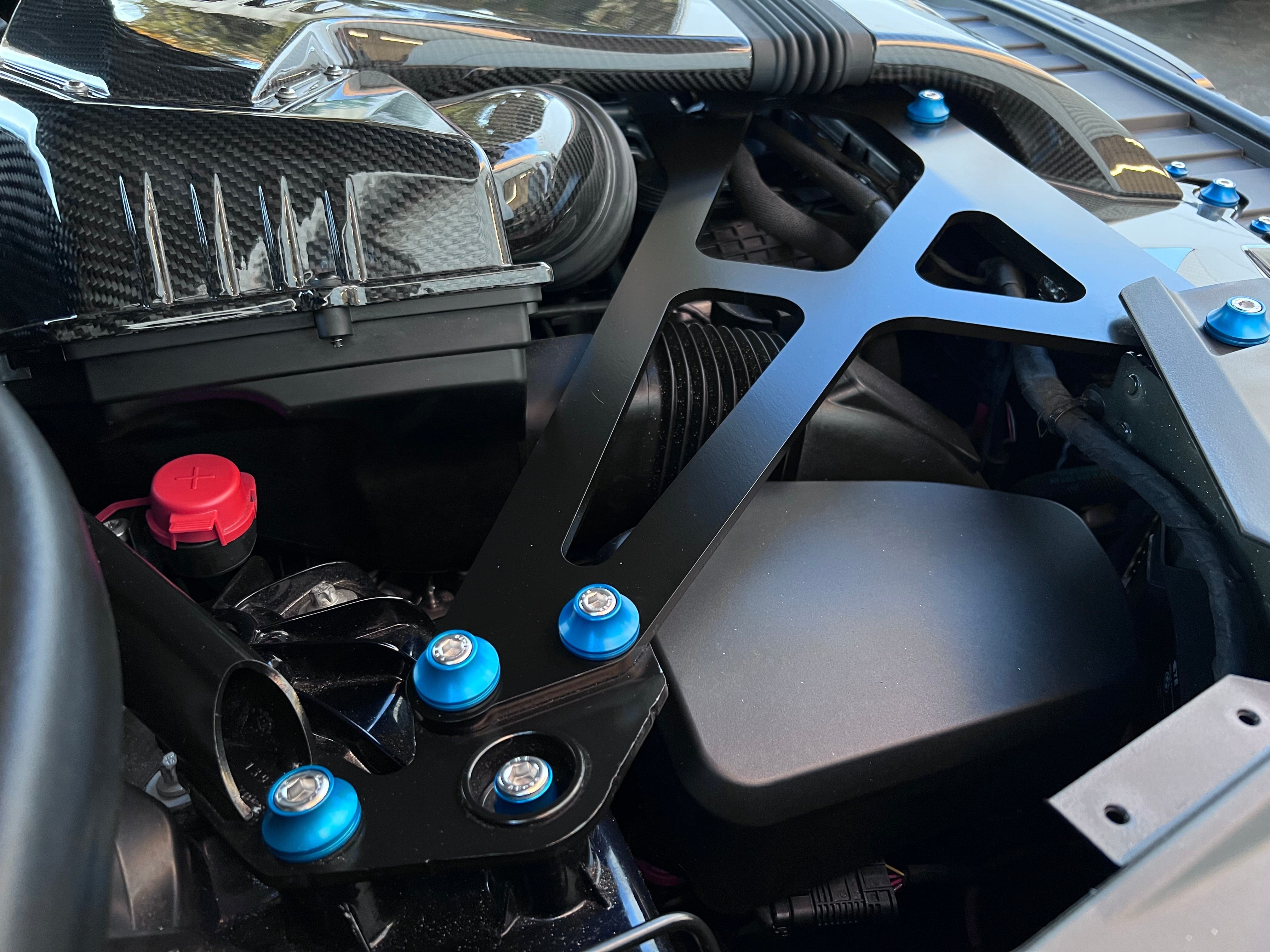 Downstar Inc. Engine Bay BMW 2019+ X5/X6 Dress Up Hardware Kit (F95/F96/G05/G06)