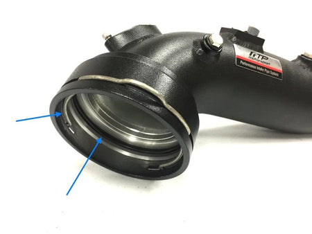 FTP Motorsport Performance FTP BMW F2X F3X N55 Charge Pipe with Clip and Oring , Seal - SG71337