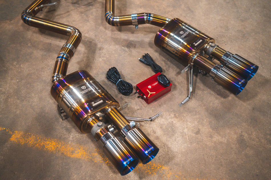 BMW M3 E9X Titanium Valved Sport Exhaust System (V2) | Valvetronic Designs