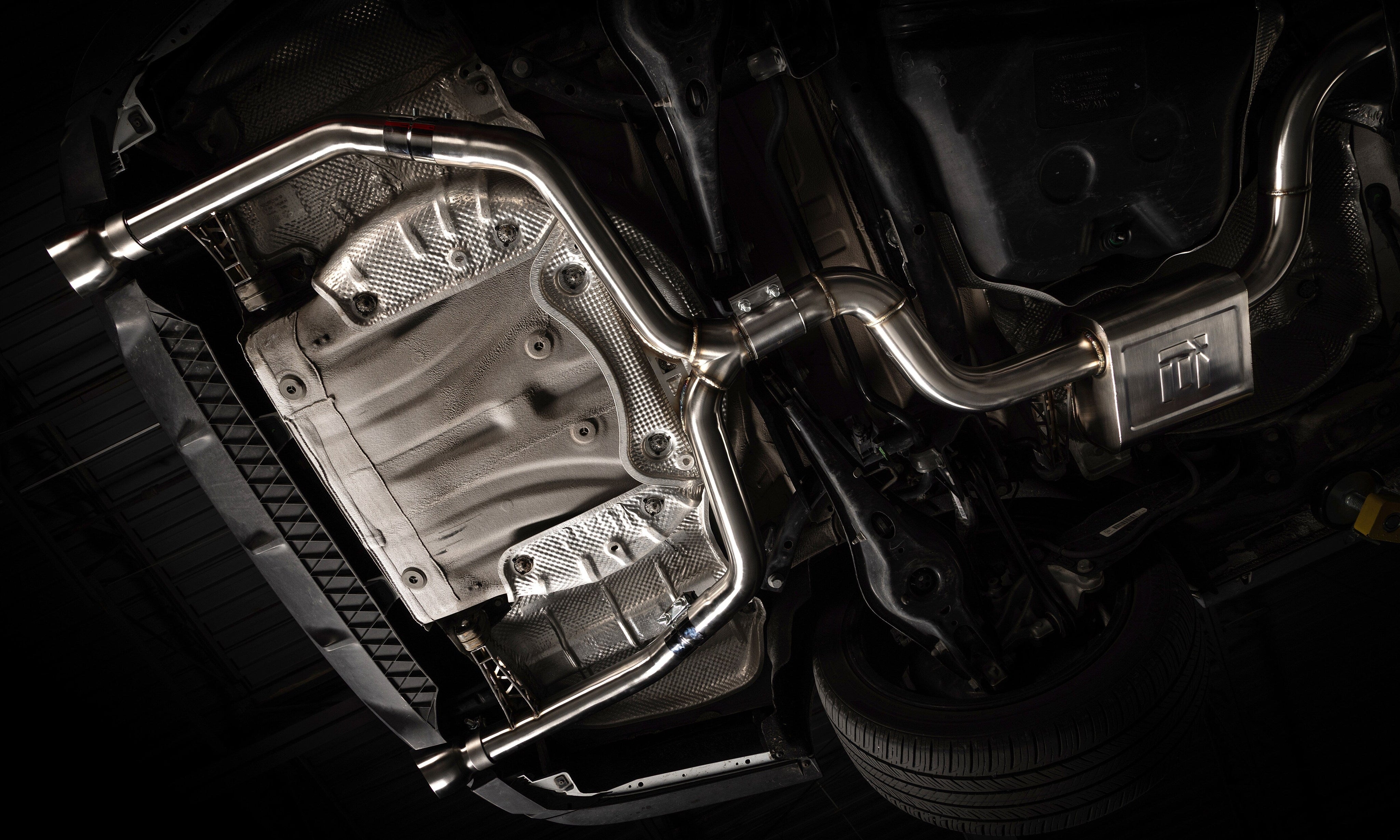 Integrated Engineering Exhaust iE Catback Exhaust System For MK7 GLI