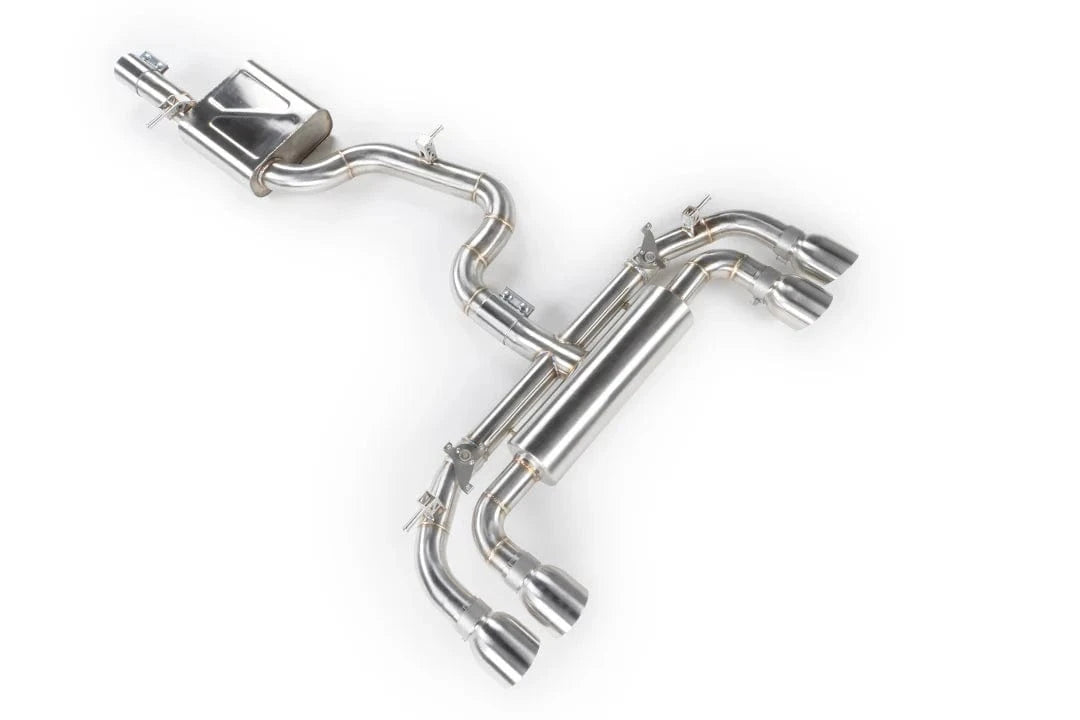 Integrated Engineering Exhaust iE Catback Exhaust System For VW MK7 Golf R & Audi 8V S3