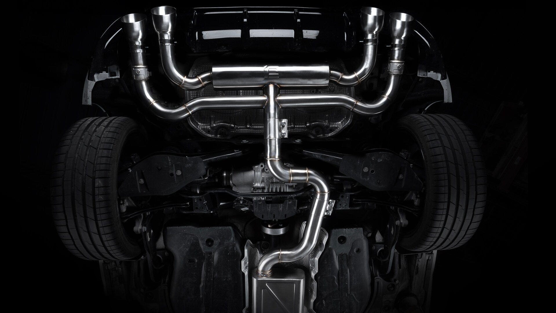 Integrated Engineering Exhaust iE Catback Exhaust System For VW MK8 Golf R