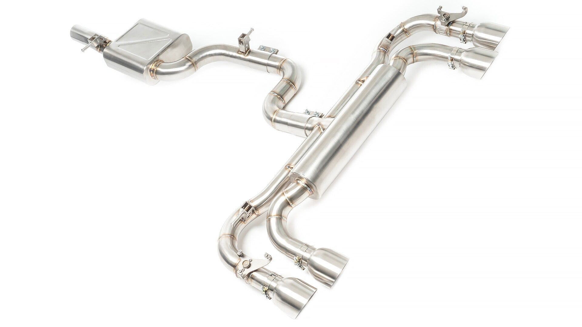 Integrated Engineering Exhaust iE Catback Exhaust System For VW MK8 Golf R