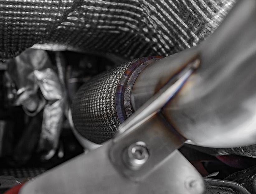 Integrated Engineering Exhaust IE MQB AWD DOWNPIPE 3"