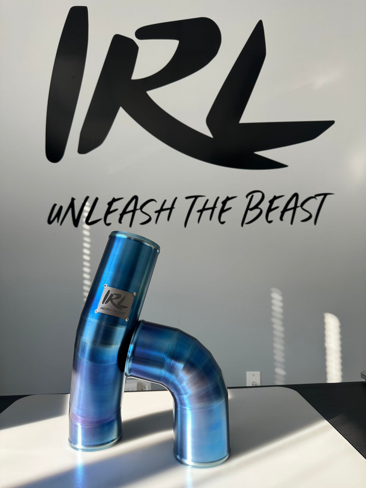 IRL LLC INTAKE Blue / Blue IRL G8x Titanium Front Mount Intakes