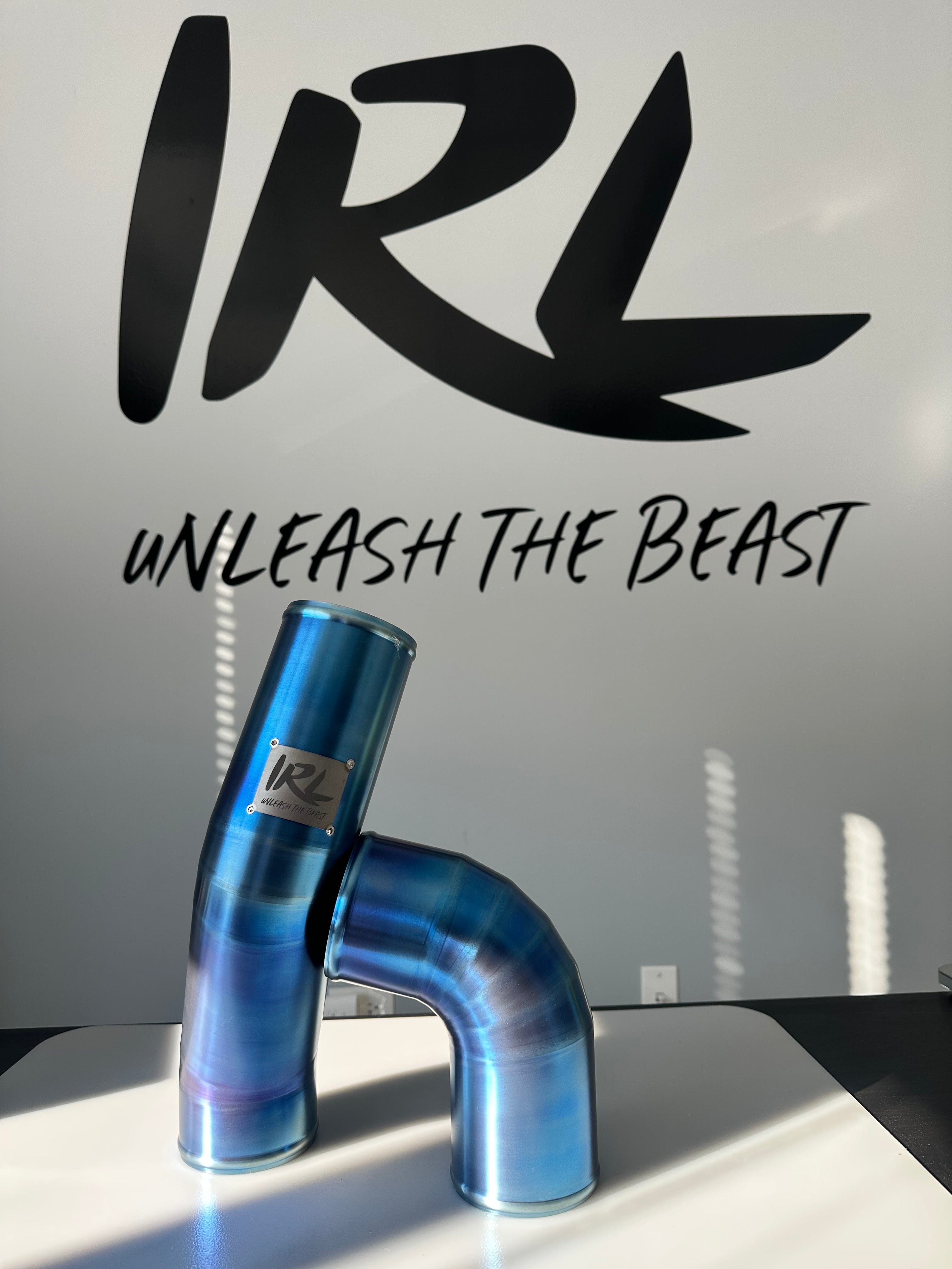 IRL LLC INTAKE Blue / Blue IRL G8x Titanium Front Mount Intakes
