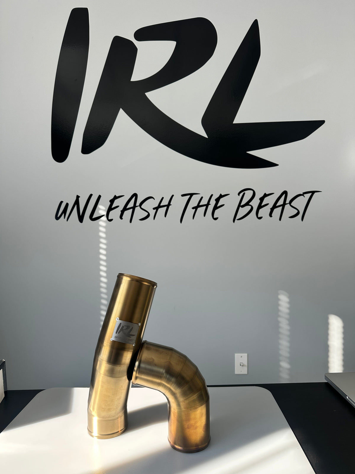 IRL LLC INTAKE Gold / Blue IRL G8x Titanium Front Mount Intakes