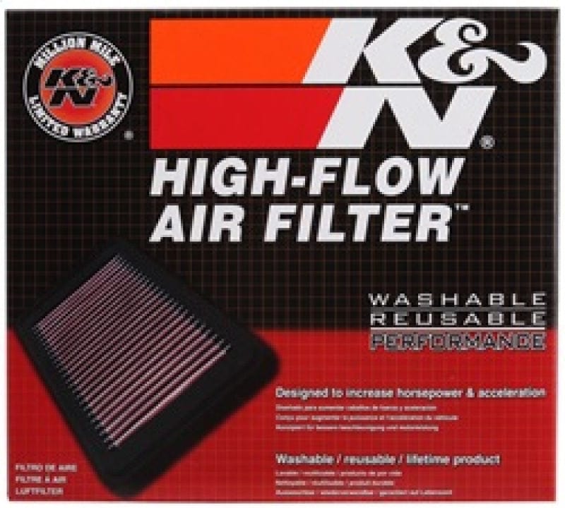 K&N Engineering Air Filters - Drop In K&N 15-18 BMW 740I L4-3.0L F/I Replacement Drop In Air Filter