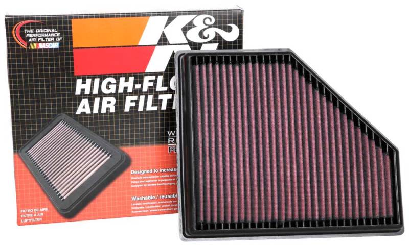 K&N Engineering Air Filters - Drop In K&N 2019 BMW 330I L4-2.0L Turbo F/I/DSL Replacement Drop In Air Filter