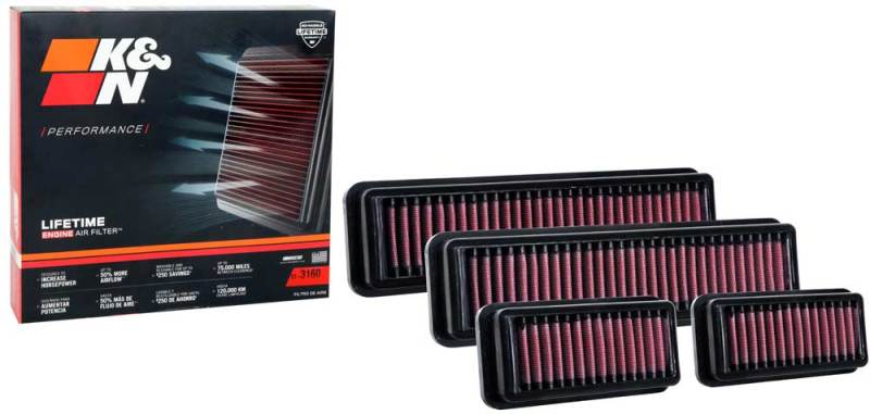 K&N Engineering Air Filters - Drop In K&N BMW X3M/X4M L6-3.0L F/I Turbo Drop In Air Filter