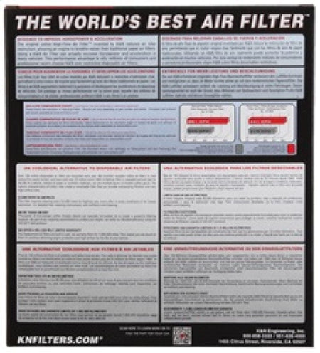 K&N Engineering Air Filters - Drop In K&N Replacement Air Filter 15-16 BMW 330I 2.0L