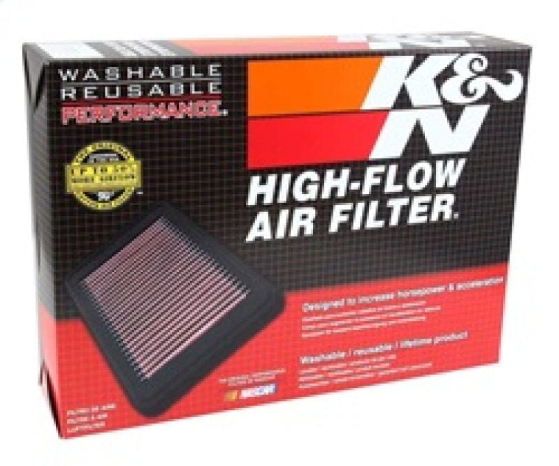 K&N Engineering Air Filters - Drop In K&N Replacement Air Filter for 11-14 BMW M5/M6 4.4L V8 / 2015 M4/M3 3.0L I6  (2 per box)