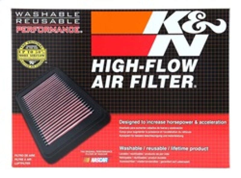 K&N Engineering Air Filters - Drop In K&N Replacement Air Filter for 11-14 BMW M5/M6 4.4L V8 / 2015 M4/M3 3.0L I6  (2 per box)