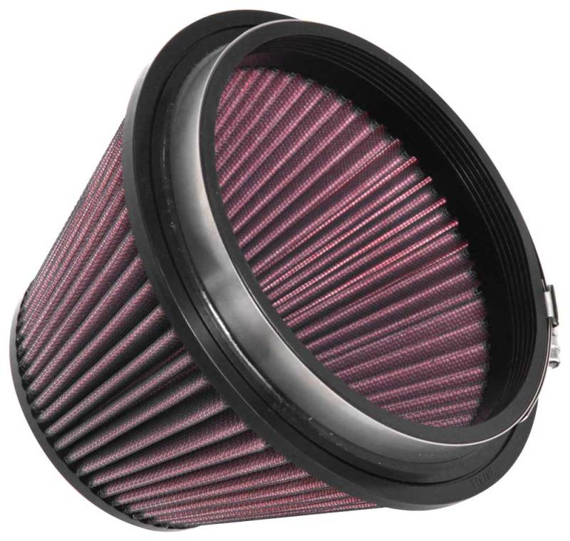 K&N Engineering Air Filters - Universal Fit K&N Universal Clamp-On Air Filter 6in FLG / 7-1/2in B / 4-1/2in T / 5in H