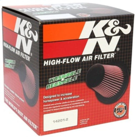 K&N Engineering Air Filters - Universal Fit K&N Universal Clamp-On Air Filter 6in FLG / 7-1/2in B / 4-1/2in T / 5in H