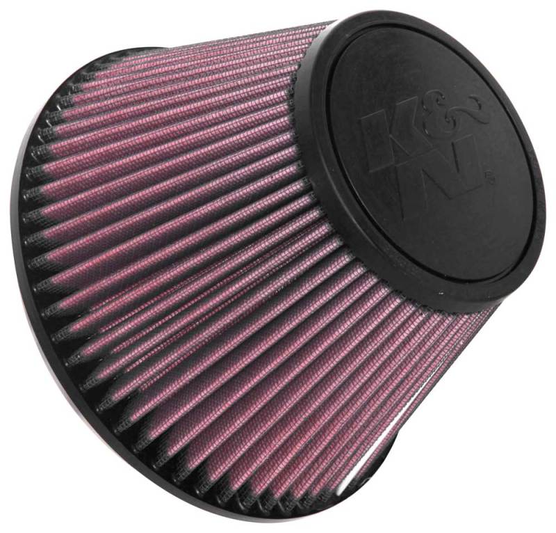 K&N Engineering Air Filters - Universal Fit K&N Universal Clamp-On Air Filter 6in FLG / 7-1/2in B / 4-1/2in T / 5in H