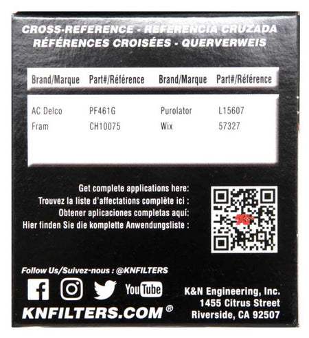 K&N Engineering Oil Filters K&N 2019 BMW M2 3.0L/M4 3.0L Cartridge Oil Filter