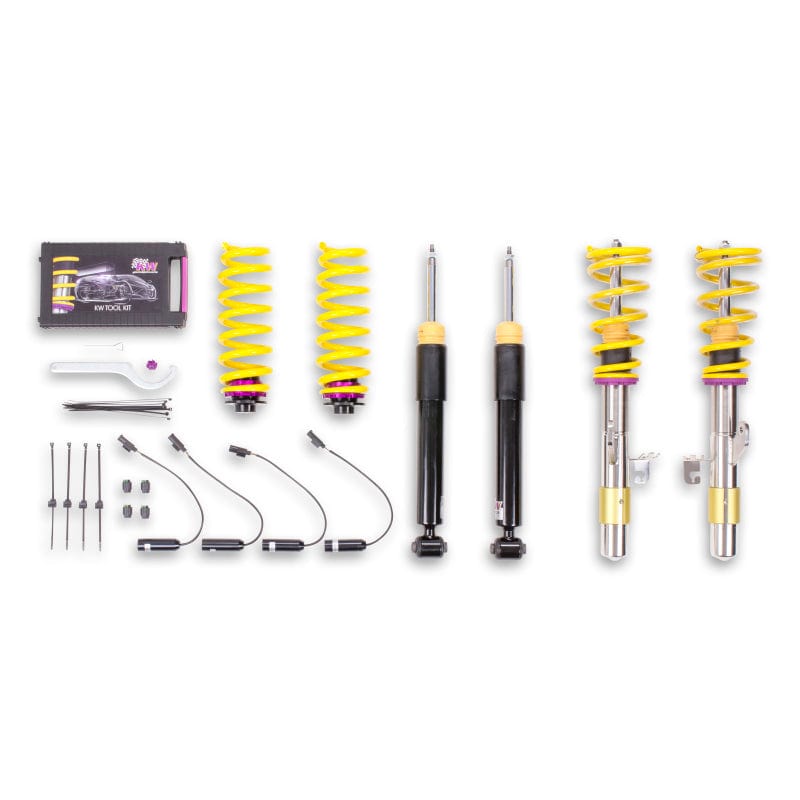KW Coilovers KW Coilover Kit V2 BMW 3 Series F30 6-Cyl w/ EDC Bundle