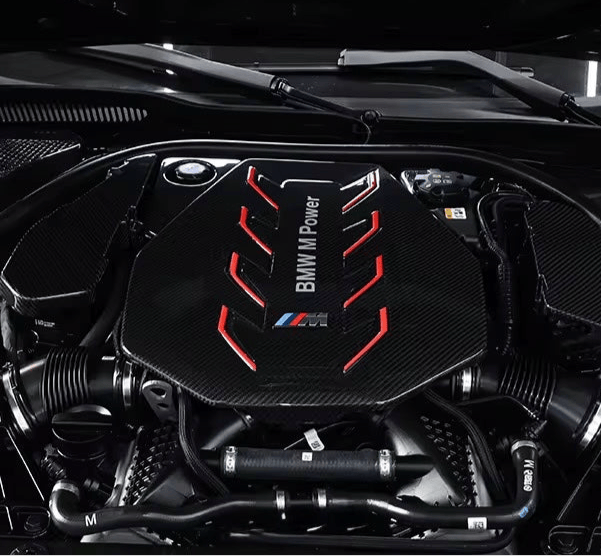 LAB Engine Bay G90 G99 M5 Dry Carbon Engine Cover