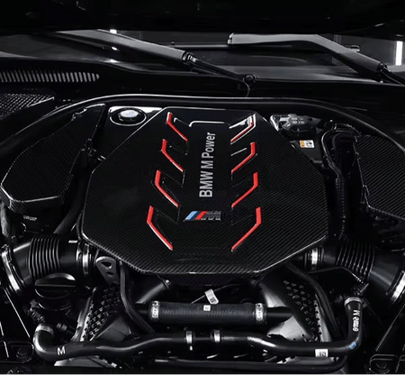 LAB Engine Bay G90 G99 M5 Dry Carbon Engine Cover