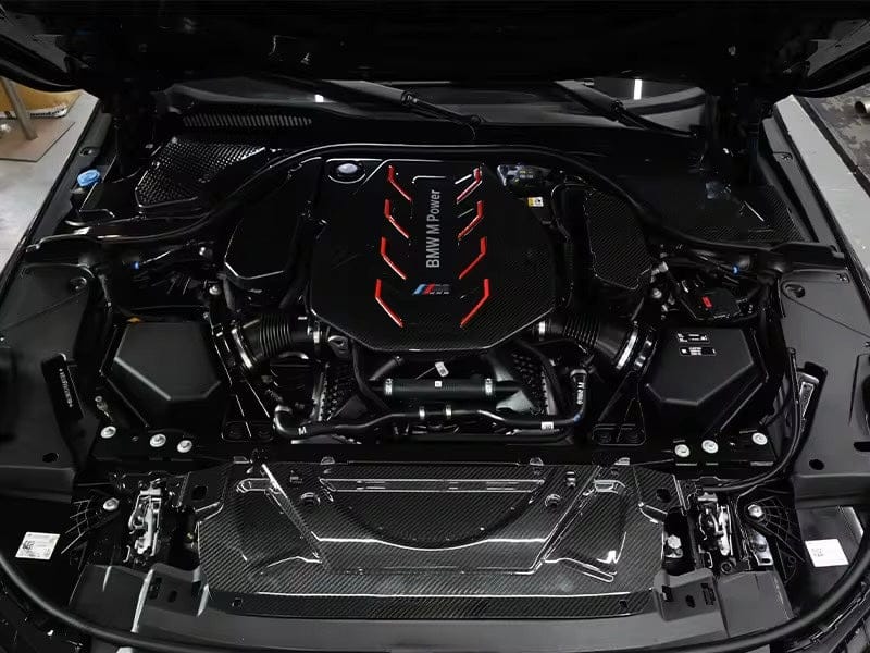 LAB Engine Bay G90 G99 M5 Dry Carbon Engine Cover