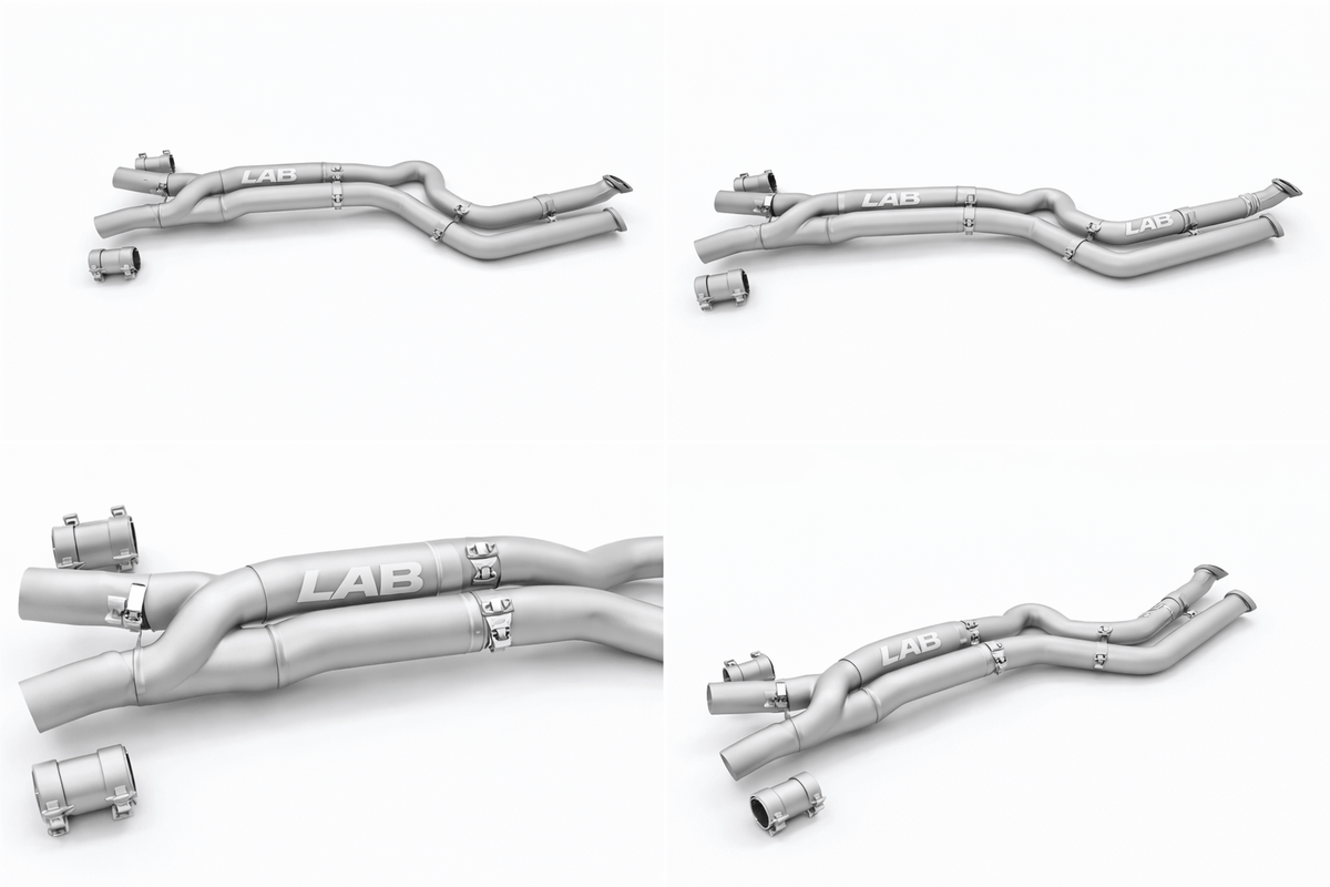 LAB Exhaust G80 M3 G82 M4 Z Pipe Midpipe
