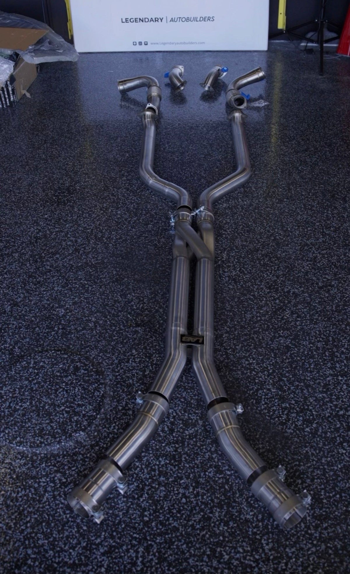 LAB Exhaust LAB BMW G90 G99 M5 Z-Pipe Midpipe (2025+)